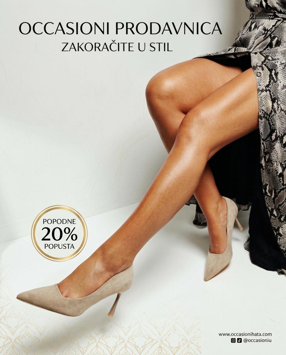 ŽENSKE SALONKE – L242561 BEŽ